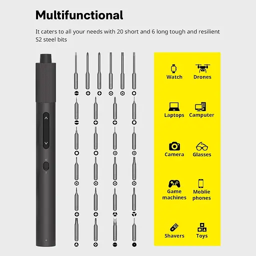 Набір інструментів HOTO Precision Screwdriver Kit Pro (QWLSD012) [105663] - фото 3