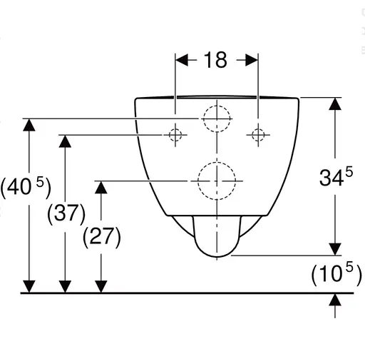 Унитаз подвесной Geberit Selnova Comfort Premium воронкообразный 500.693.01.2, Белый - фото 4