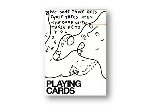 Карты игральные United States Playing Card Company Theory11 Shantell Martin (white) (PC_T11SMW) - фото 2