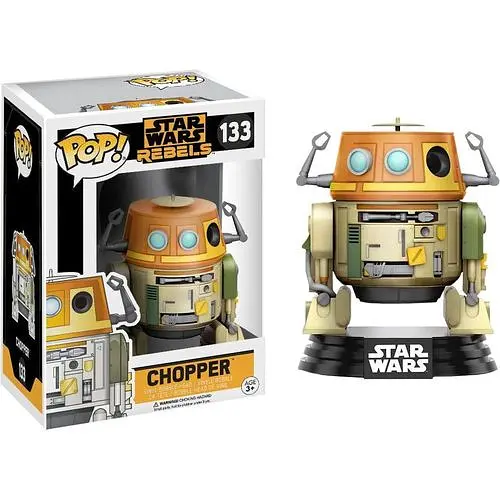 Фігурка Funko Pop Дроїд Chopper Чоппер Star Wars Rebels Зоряні війни 10 см SW З 133 - фото 1