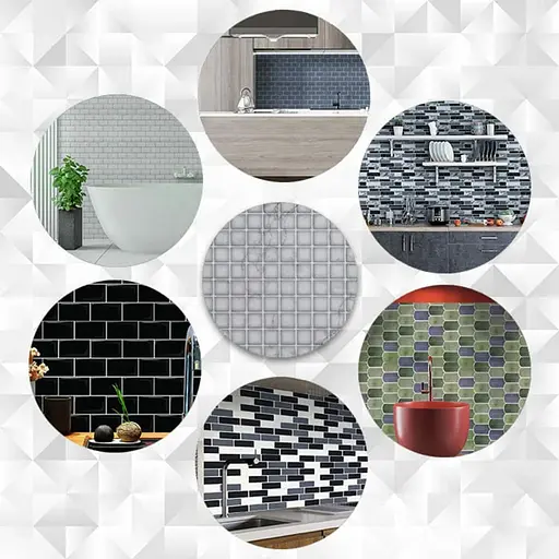 Самоклеюча поліуретанова плитка Wall Sticker 305х305х1 мм (D) SW-00001936 - фото 5