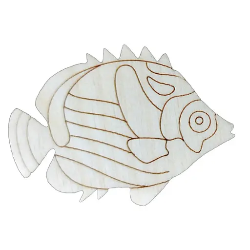 Набір дитячої творчості Розпис по дереву "Магніти-риби" РД-007 - фото 3