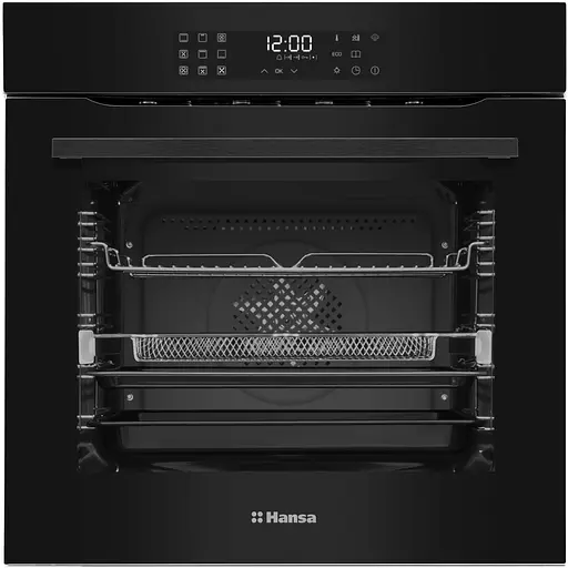 Духовой шкаф электрический Hansa 77 л A+ дисплей конвекция черный