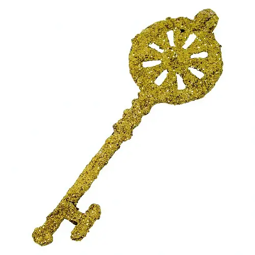 Іграшка на ялинку Ключик 1шт - фото 3