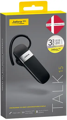 Bluetooth гарнитура Jabra Talk 15 SE - фото 4