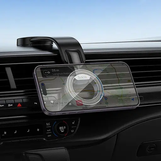 Автодержатель Hoco H71 Totem Ring Magnetic Black (642156) [151307] - фото 9