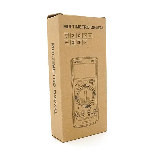 Мультиметр ANENG SZ08, вимірювання: V, A, R, C, T, F, функція hFE - фото 3
