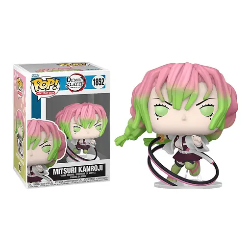 Фігурка Funko Pop Клинок розсікаючий демонів Міцурі Канроді Demon Slayer Mitsuri Kanroji 10 см DS MK 1852