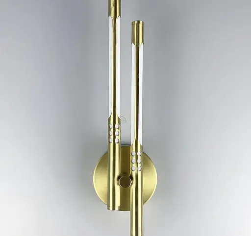 Бра з вбудованими світлодіодами в корпусі латунь Арт. WSE 12/35 Line F - фото 6