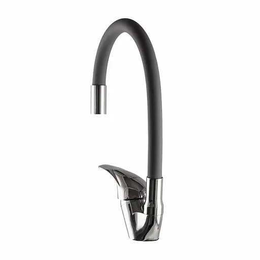 Змішувач для кухні EcoMix E-GEZ-203SLR-Gray Графіт - фото 2