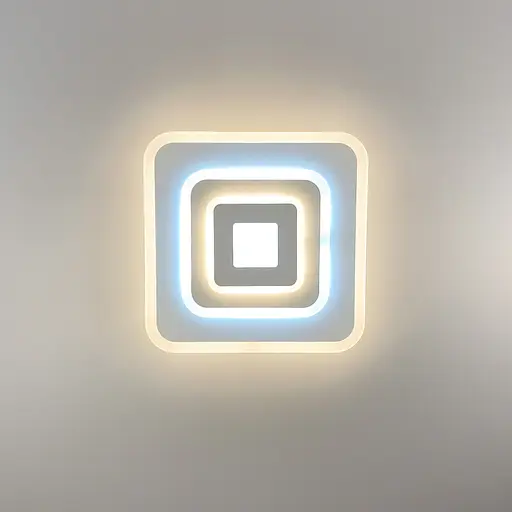 Cвітильник LED з матовим акрилом білого кольору | Арт. 2234 WT | Line F - фото 1