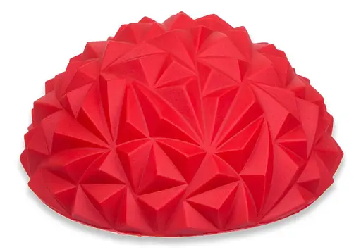 Полусфера массажная киндербол EasyFit Rif 16 см красная (EF-3000-R) - фото 1