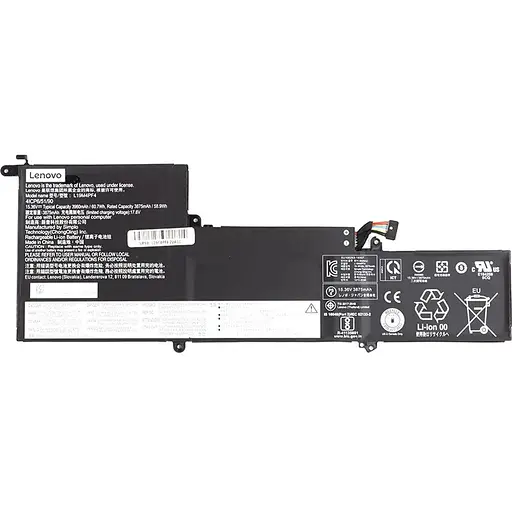 Акумулятор для ноутбуків LENOVO Ideapad Yoga Slim 7-14IIL05 (L19C4PF4) 15.36V 3960mAh (original)