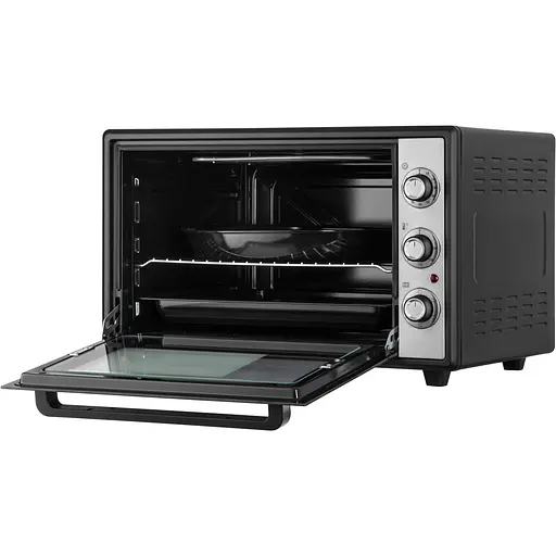 Печь электрическая Ardesto 60 л, 2000 Вт, механич., конвенция, двойное стекло, черный - фото 4