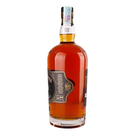 Виски Ezra Brooks 99 Proof Kentucky Straight Bourbon Whiskey 49.5% 1 л - фото 3