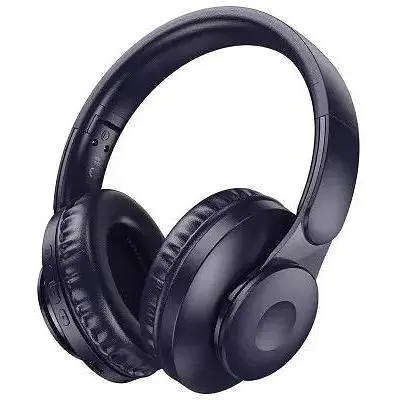 Беспроводные наушники Hoco W45 Enjoy Bluetooth синие - фото 2