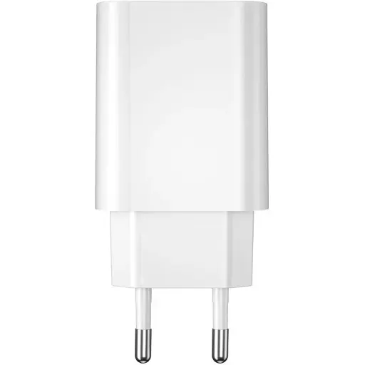 Мережевий зарядний пристрій Wiwu Wi-U001 Type C 20W PD fast charger EU Plug Білий - фото 1