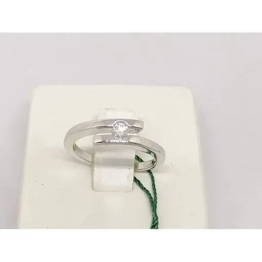 Золотое кольцо ЮЗ "Багет" с бриллиантом. Артикул 15041/1 16,5 - фото 3