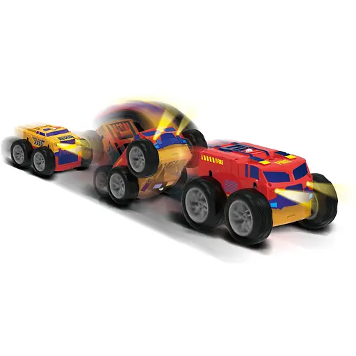 Машинка игрушечная Revolt Rescue Racers на радиоуправлении двухсторонняя оранжево-красная (TG1009ORANGE) - фото 6