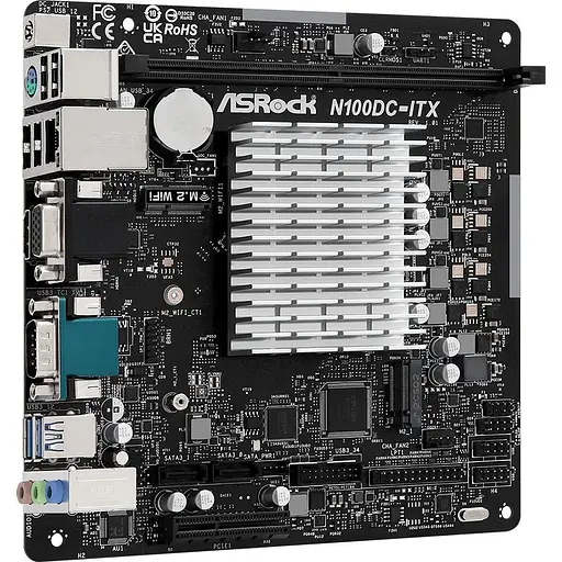 Материнська плата ASRock N100DC-ITX [140212] - фото 3