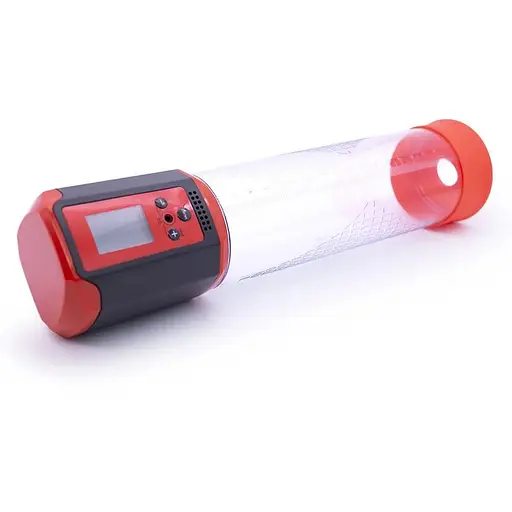 Автоматична вакуумна помпа Men Powerup Passion Pump Red LED-табло перезаряджається 8 режимів - фото 3