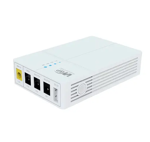 UPS ДБЖ безперебійне живлення для роутера, терміналу PON WGP 302 Optima 9 V 1 A, 12 V 2 A, 27 Вт 13500 mAh - фото 1