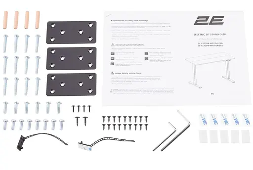 Геймерский стол 2E СЕ120W-MOTORIZED з регулюванням висоти (2E-CE120W-MOTORIZED) - фото 6
