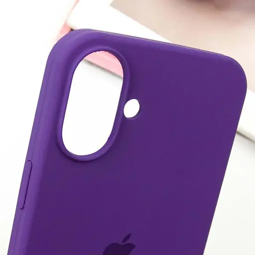 Чехол Epik Silicone Case Full Protective AA для Apple iPhone 16, 6.1 Фиолетовый/Amethyst - фото 5