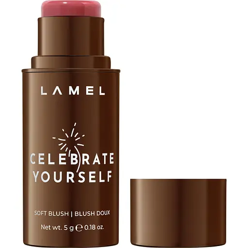 Кремові рум'яна Lamel Celebrate Yourself Soft Blush Stick 01 5 г