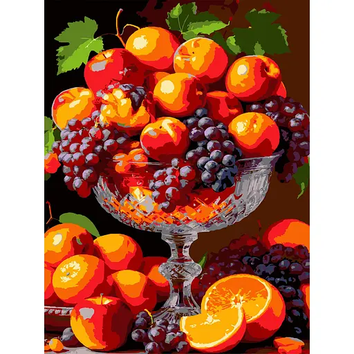 Картина по номерам Strateg Фруктовая палитра 30х40 см (SS-1282) - фото 1