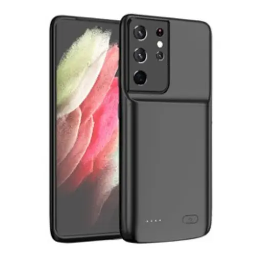 Чехол-аккумулятор XON PowerCase для Samsung S21 Ultra 5000 mAh Черный (PCBS2121350B 2544) - фото 1