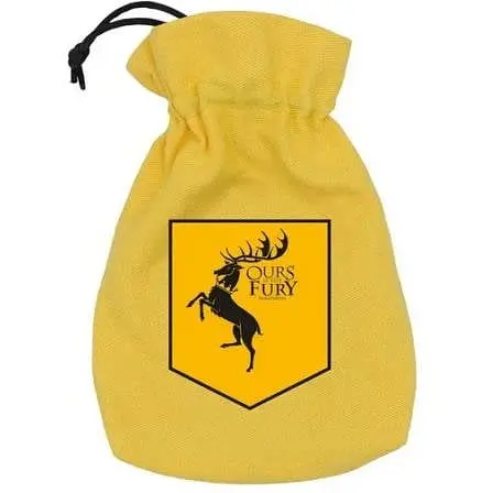 Мішечок для кубиків Q-Workshop Game of Thrones. Baratheon Dice Pouch (GOT/POU/00190166/2025/4/W)