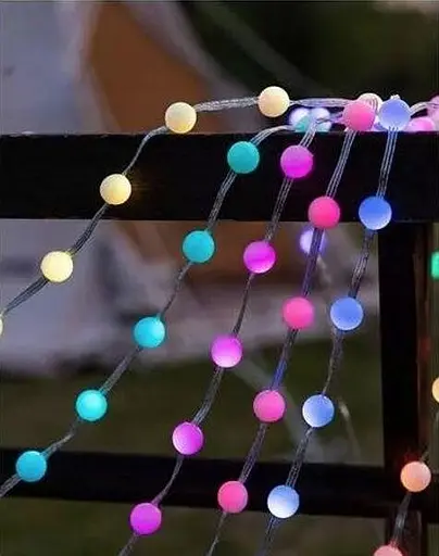 Гірлянда Розумна світлодіодна музична 100 LED 10 метрів різнокольорові USB керування від смартфона - фото 6