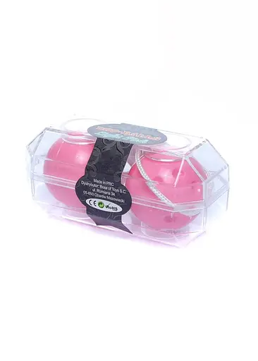 Вагінальні кульки Boss Series Duo Balls, 21 см, рожевий - фото 3