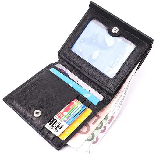 Кожаный женский кошелек ST Leather 10.5х10х1.5 см acs0028471 - фото 4