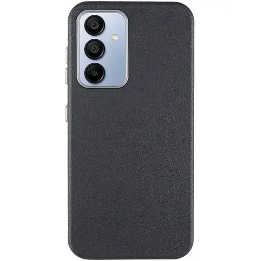 Шкіряний чохол Epik Leather Case Metal Buttons для Samsung Galaxy S23 FE Black