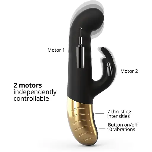 Вибратор Dorcel G-Stormer с возвратно-поступательным движением головки - фото 4