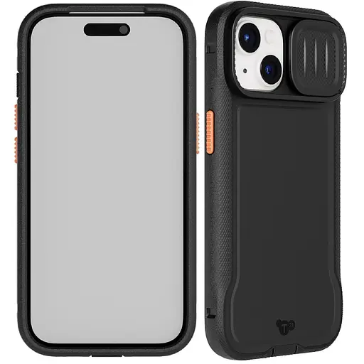 Протиударний чохол зі шторкою Tech21 Evo Max для iPhone 16e/15 Black аналог OtterBox Defender - фото 8
