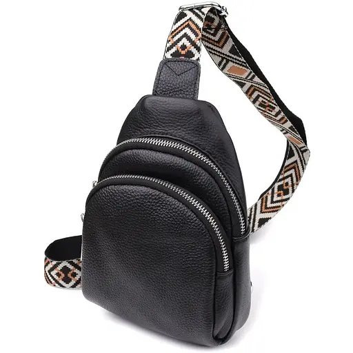 Женская сумка слинг Vintage из натуральной кожи 15х21.5х6.5 см sum0027594 - фото 1