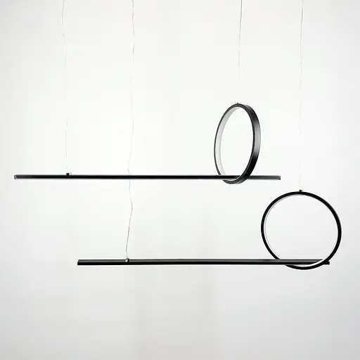 Видовжений лінійний світильник Mantra Kitesurf Line.F MJ 24B-1100 BK - фото 2