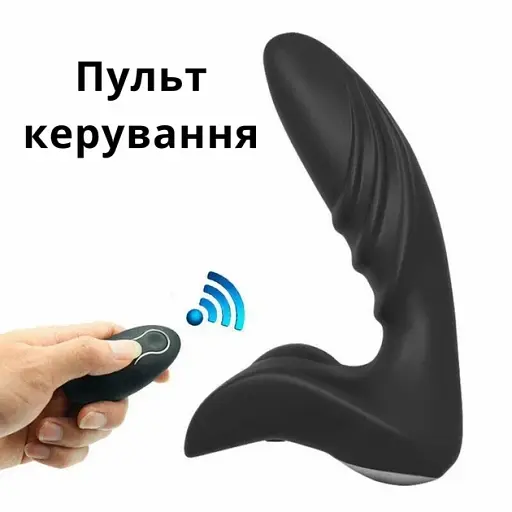 Масажер простати I’MCUM Pro Pulse 12 режимів вібрації Чорний (IM-KGS221) - фото 6