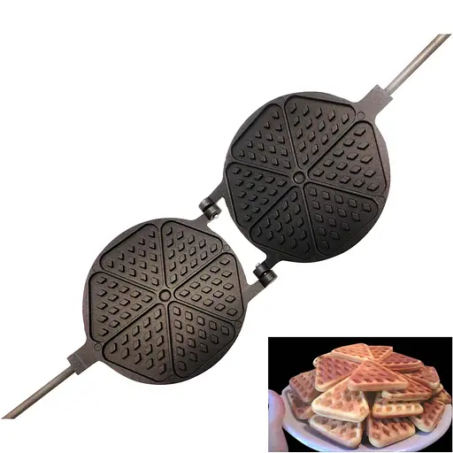 Форма для випічки трикутного печива з антипригарним/тефлоновим покриттям, ХЕАЗ 81856 - фото 4