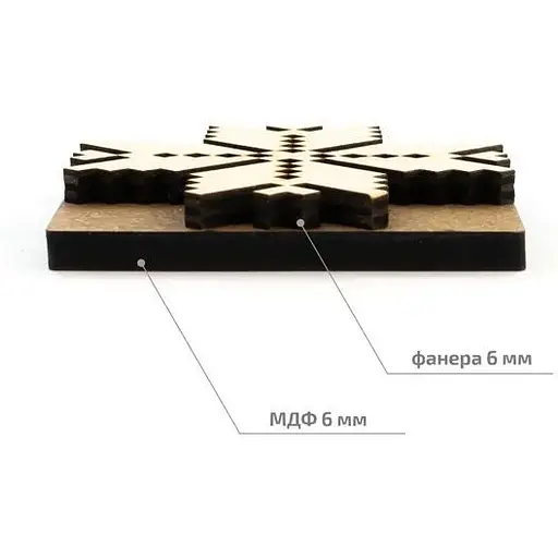 Штамп для вибійки Rosa Talent №18 Вишиванка 7x7см - фото 2