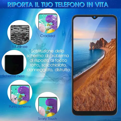 ЖК-экран ARSSLY для Xiaomi Redmi 10C Дисплей для 220333QAG 220333QBI 220333QNY 220333QL 6,71-дюймовый сенсорный экран Digitazer - фото 6