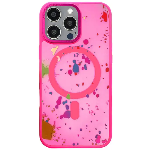 Чохол Epik TPU+PC Flush with MagSafe для Apple iPhone 15 Pro 6.1 Barbie Pink - фото 1
