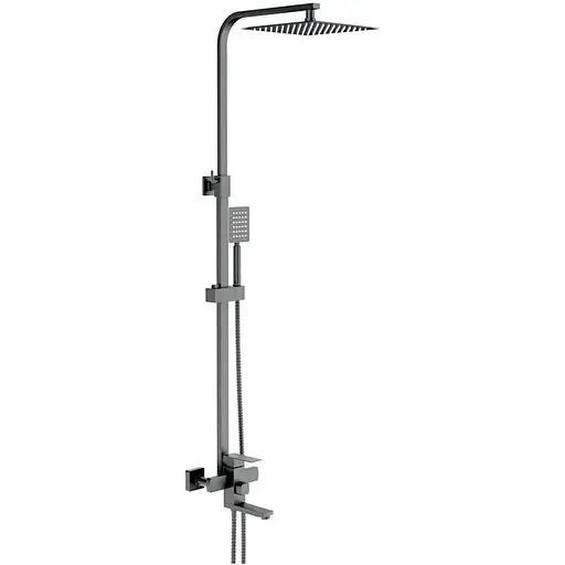 Душова система Mixxus KUB-009-J graphite MI6845, Графіт - фото 1