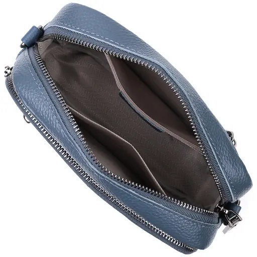 Кожаная женская сумка Vintage 21х14х8 см sum0026589 - фото 9