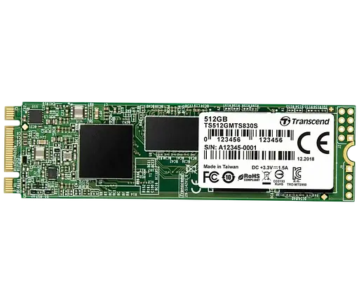 SSD M.2 Накопитель Transcend 830S 512GB (TS512GMTS830S)