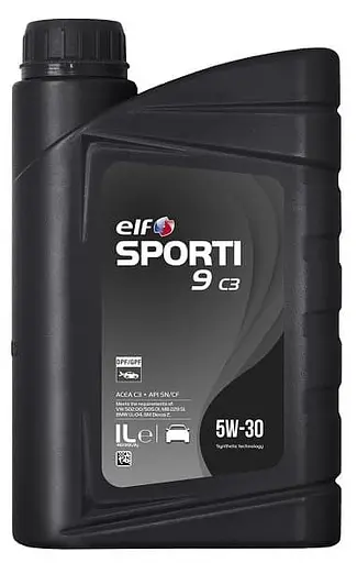 Моторна олива ELF SPORTI 9 C3 5W-30 1л (10-1 SP9 C3)