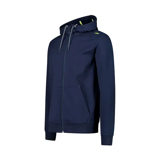 Кофта CMP Man Jacket Fix Hood 31D4317 Blue M (1097-31D4317-10NH 48) - фото 2